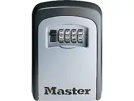 Master Lock - 5-Key Combination Safe - Black/Silver