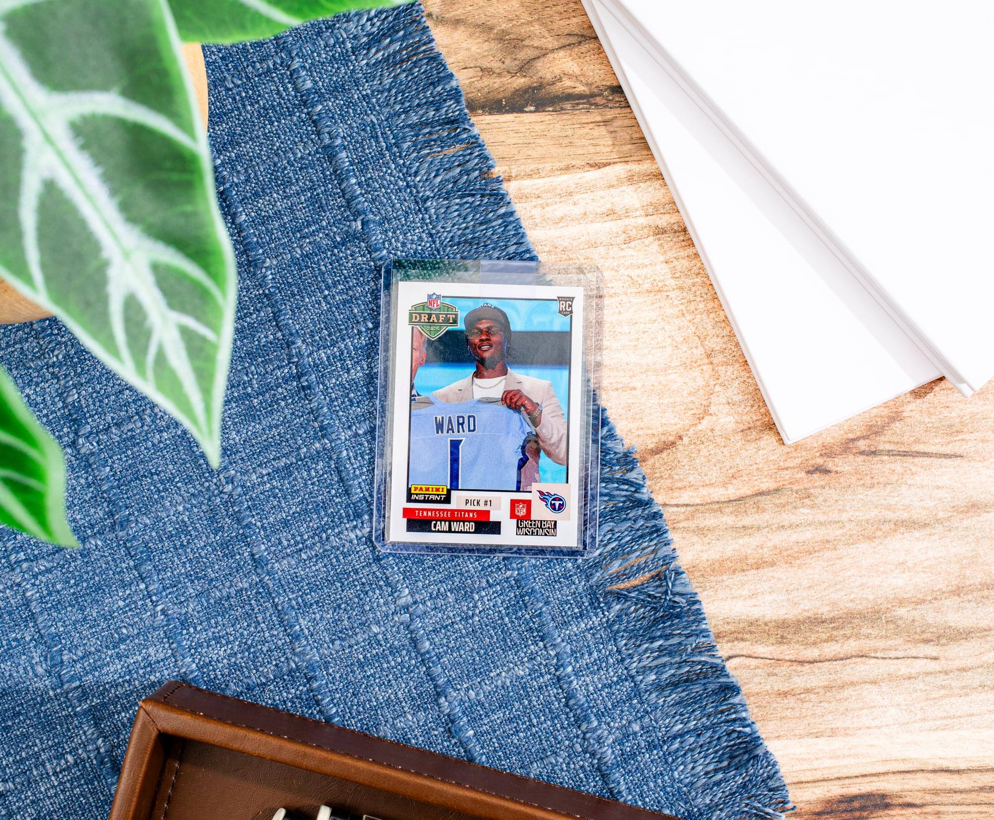 DRAFT T RC WARD PARIMI IANT PICK #1 TERNESSES TATANS CAM WARD T UNIENDAT DAT mO WATTIEN