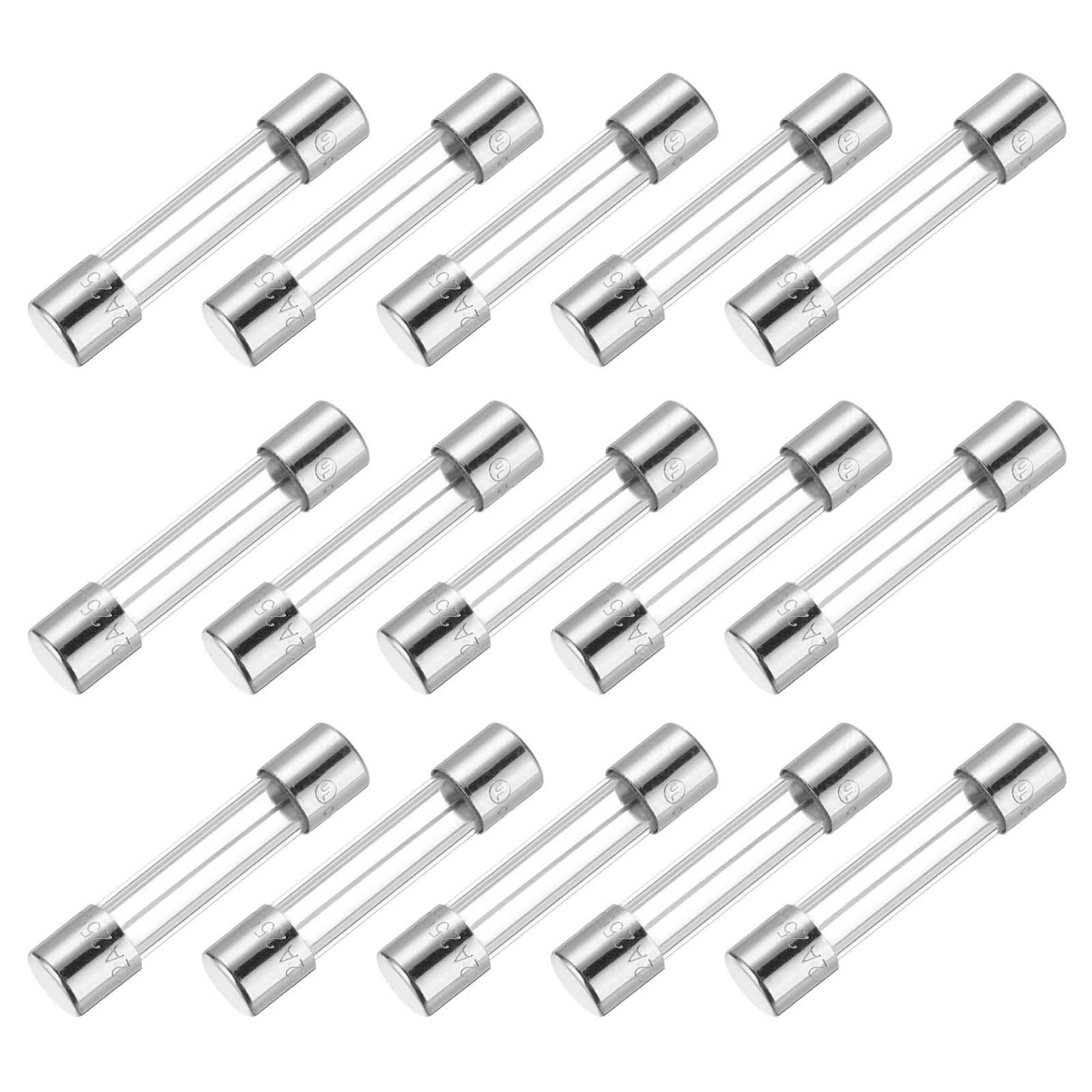 Unique Bargains - 12A 250V 6x30mm Time Delay Glass Fuse UL Listed Slow Blow Fuse for Home Appliances 15pcs price history on PriceWatchPro