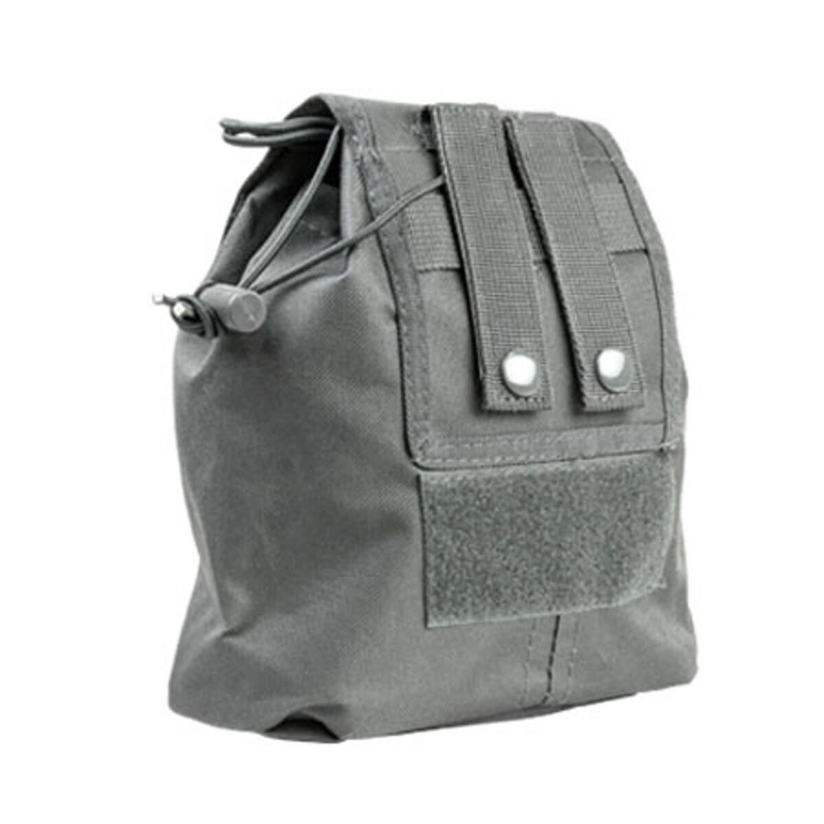 Alt View 1. NcSTAR - NcSTAR Vism Folding Dump Pouch, Urban Gray - Gray.