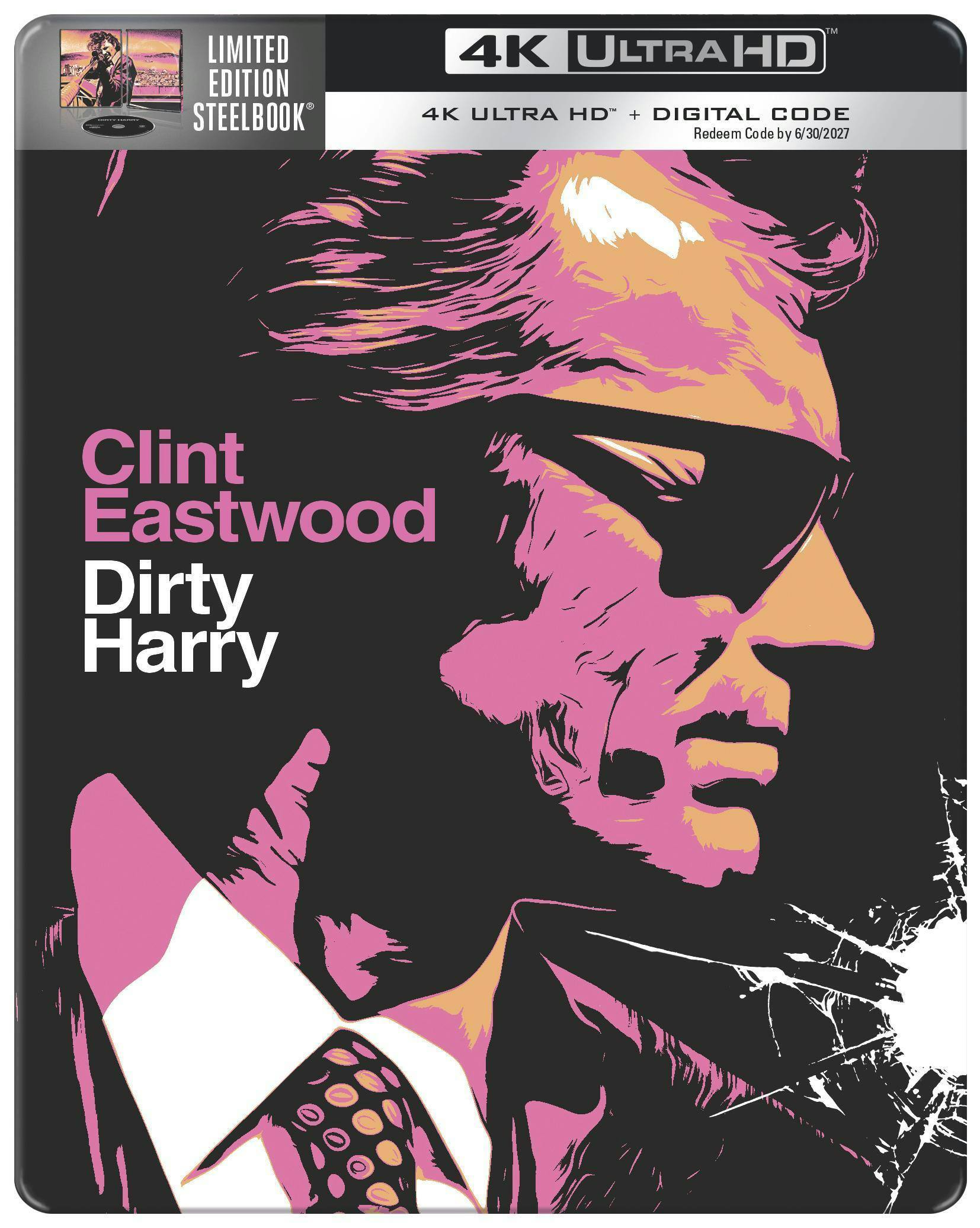 Front. Dirty Harry (Limited Edition 4K Steelbook) [UHD].