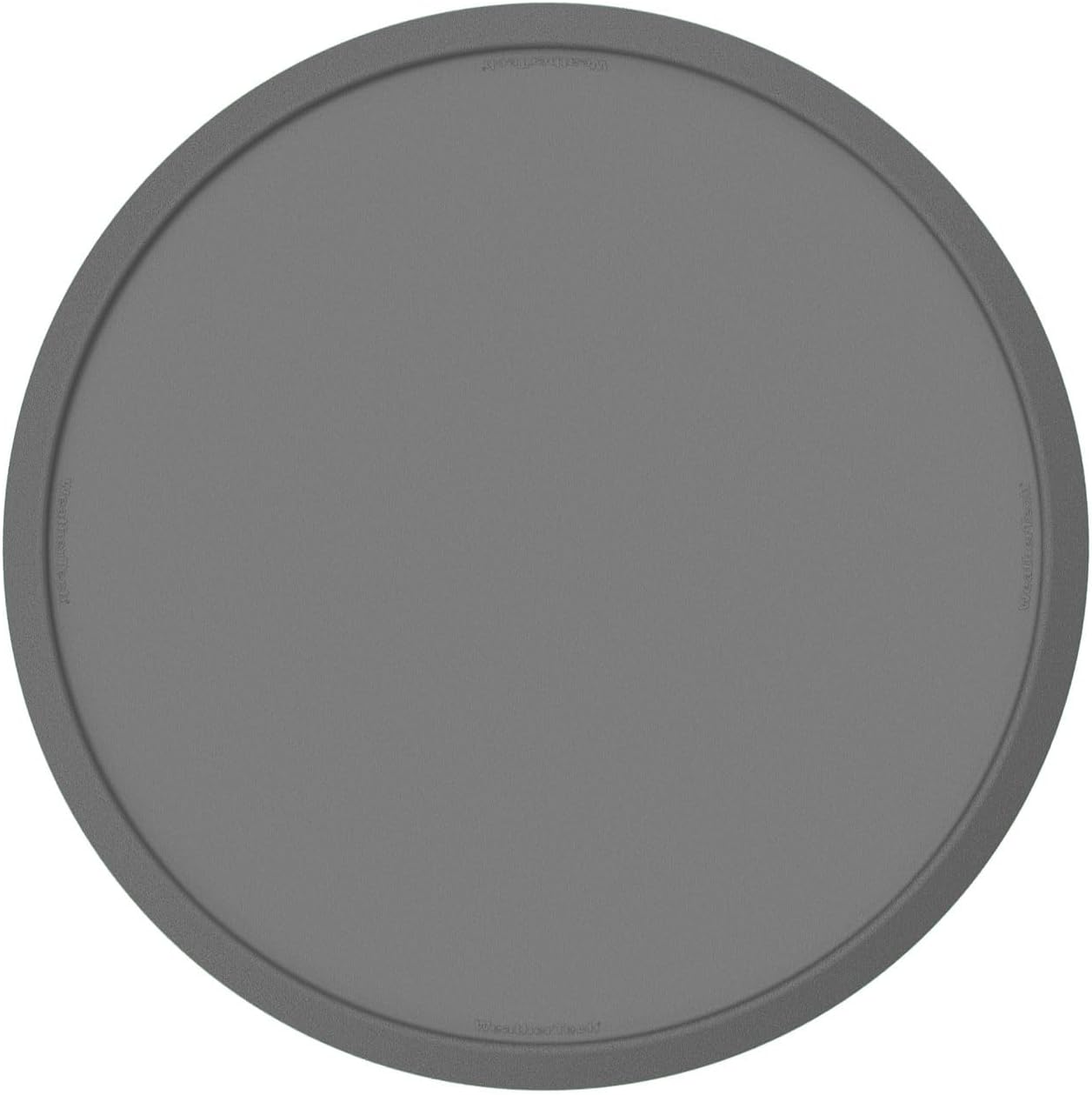 Front. WeatherTech - All-Purpose Mat | Premium Heavy Duty Multi-Use Floor Protection Mat – Round – 35" – Grey - Grey.