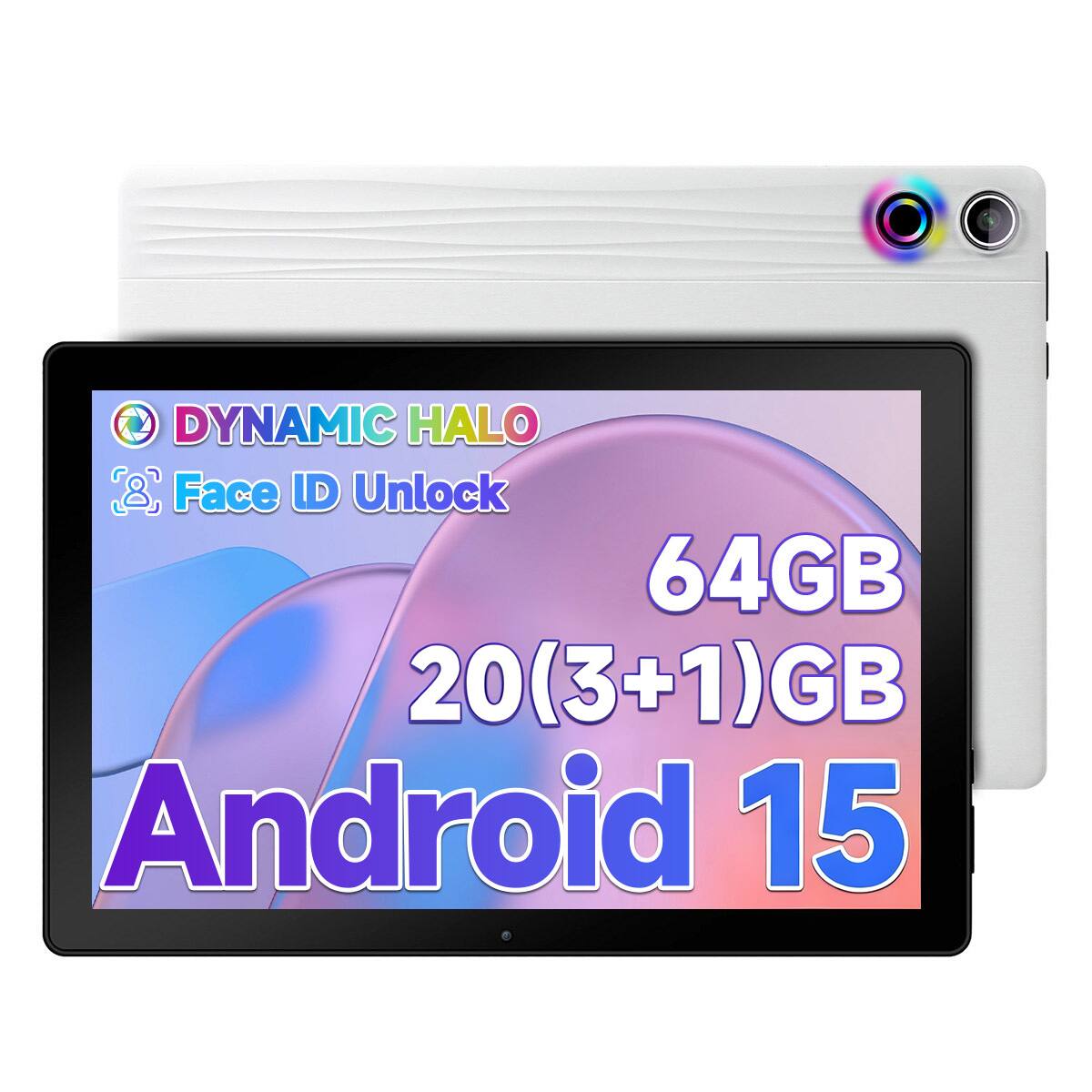 DYNAMIC HALO  
Face ID Unlock  
64GB  
20(3+1)GB  
Android 15