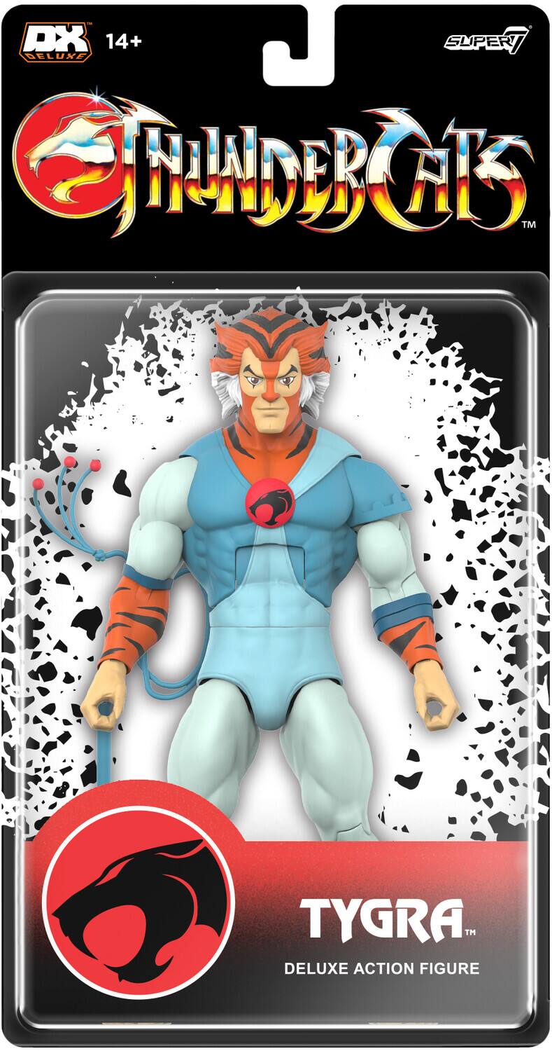 - DX 14+ SUPER DELUXE ERBGD GI TM TYGRA TM DELUXE ACTION FIGURE

Corrected text:
- DX 14+ SUPER DELUXE TYGRA™ DELUXE ACTION FIGURE