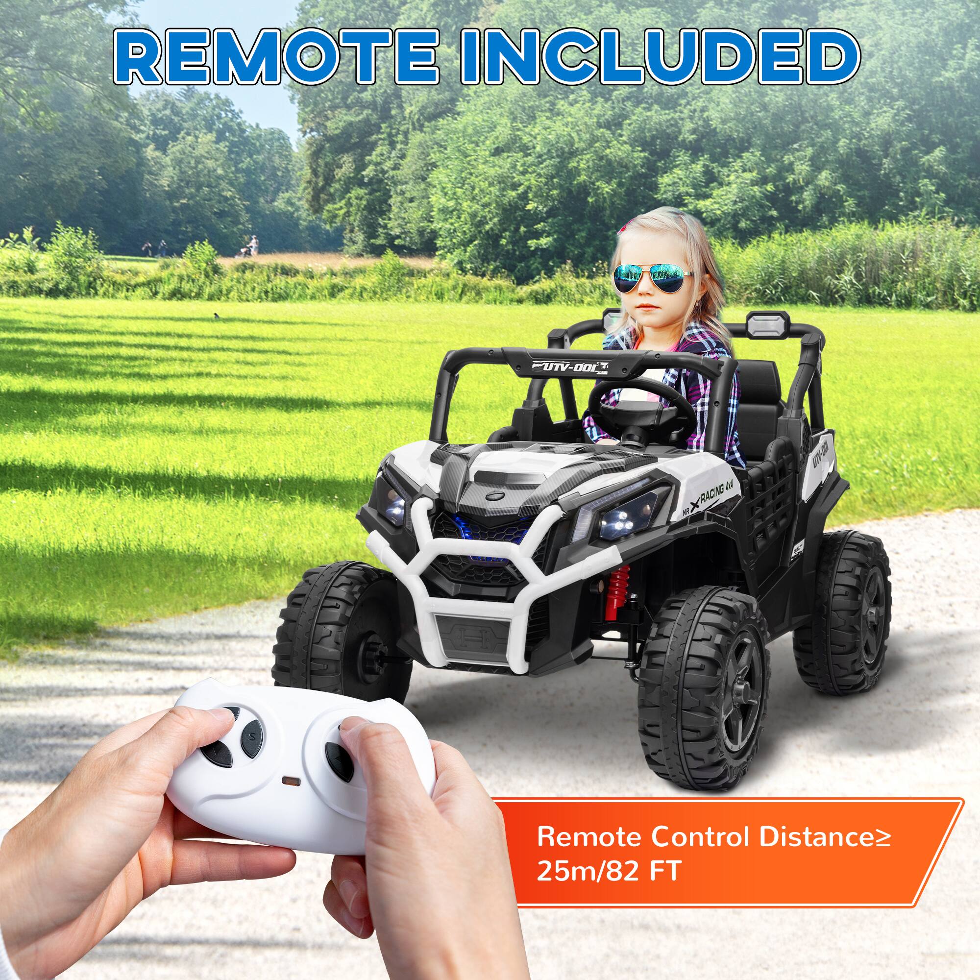 REMOTE INCLUDED

Remote Control Distance ≥ 25m/82 FT