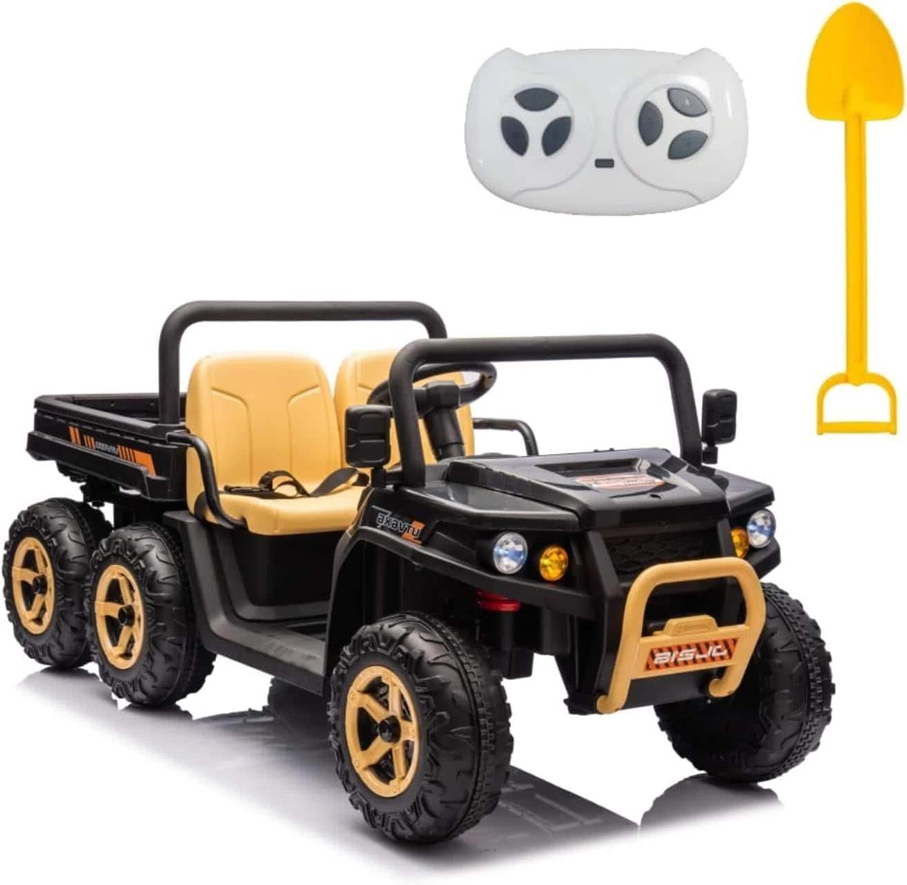 Jojoka - 24V Ride on Toys for Big Kids, 4WD Electric UTV 2 Seater Ride on Cars with Remote Control, Ride on Truck