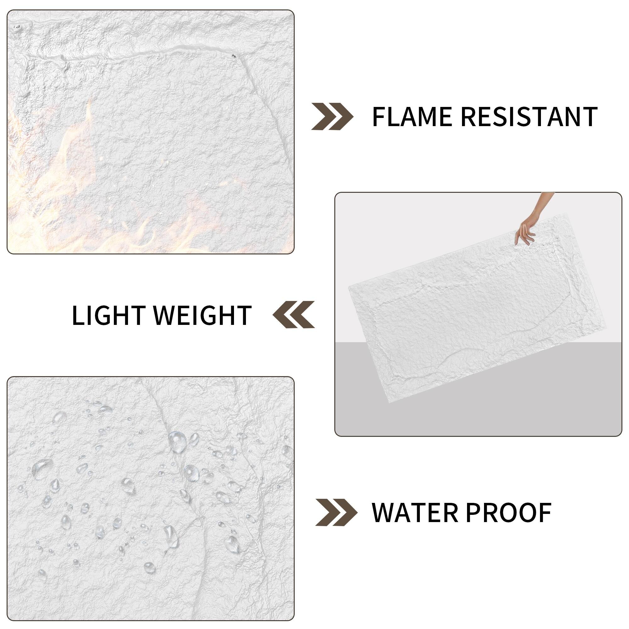 FLAME RESISTANT  
LIGHT WEIGHT  
WATER PROOF