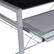 Alt View Zoom 17. OSP Home Furnishings - Zephyr Computer Desk - Black/Silver.