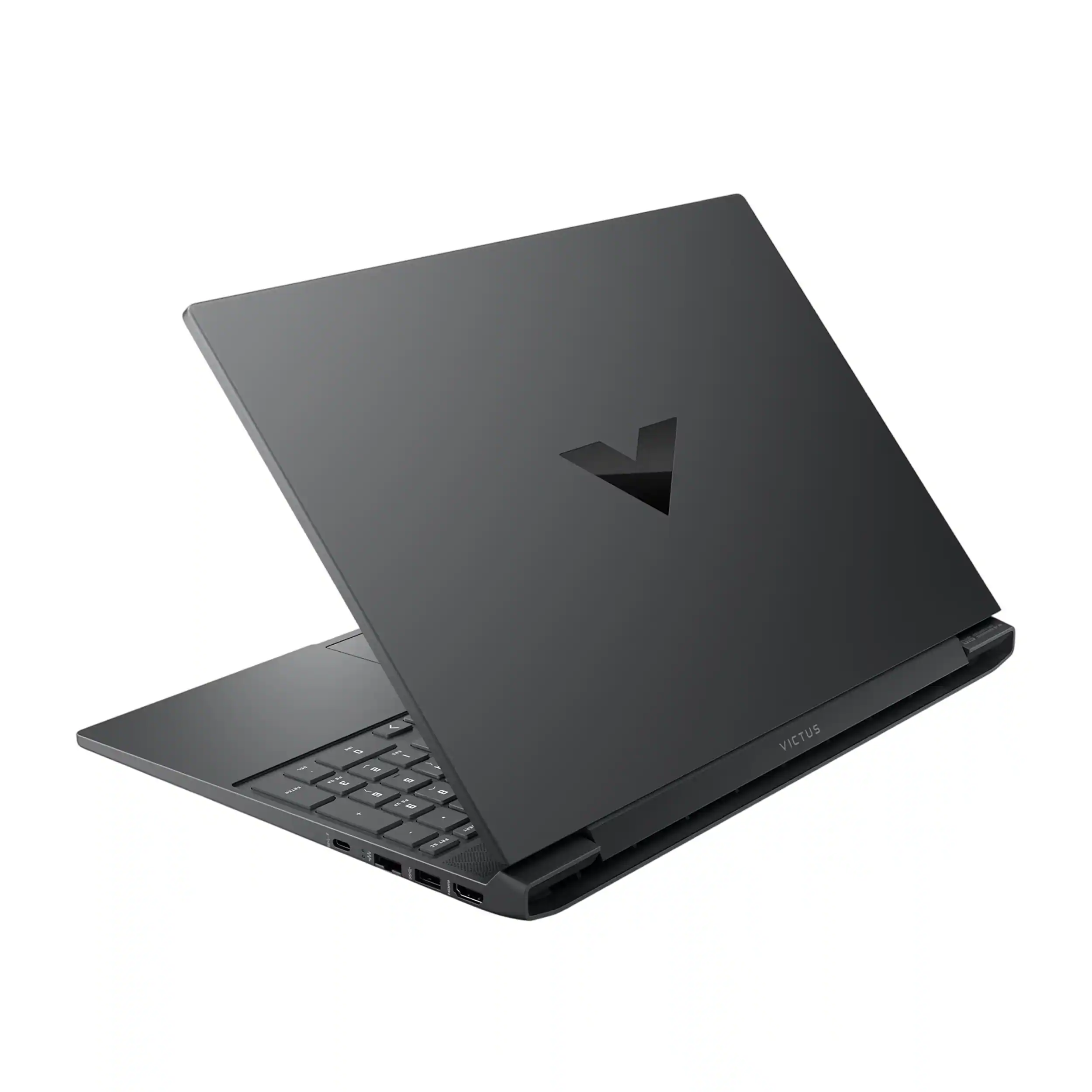 Alt View 3. HP - Victus 15.6" 144Hz Full HD Gaming Laptop - AMD Ryzen 7 7445HS 2023 - 32GB Memory - NVIDIA GeForce RTX 4050 - 1TB SSD - Mica Silver.