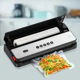 Edgetech Trends - Food Sealing Machine With External Cutter - Black
