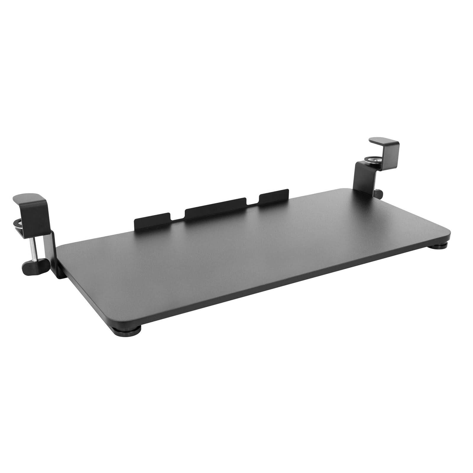 Mount It! Adjustable Keyboard and Mouse Tray Clamp – Ergonomic
