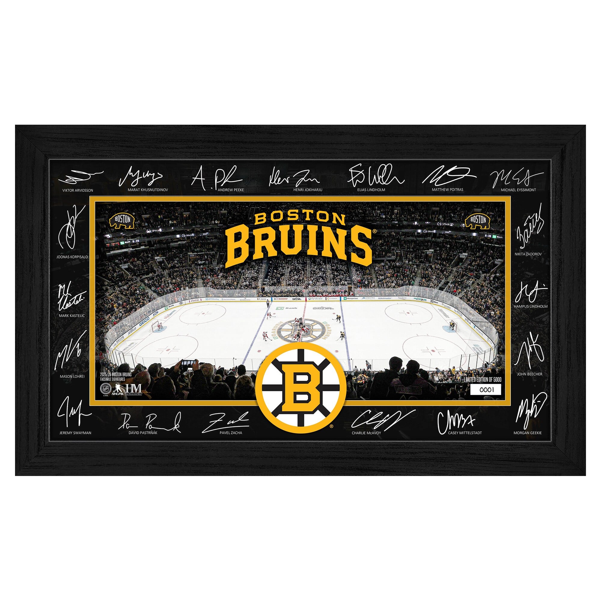Highland Mint - Limited Edition 2025 Facsimile Signature Rink Framed Photograph - Multicolor price history on PriceWatchPro
