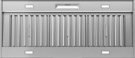 Zephyr - 54 inches - Externally Vented & Externally Vented - Range Hood Insert - Stainless Steel