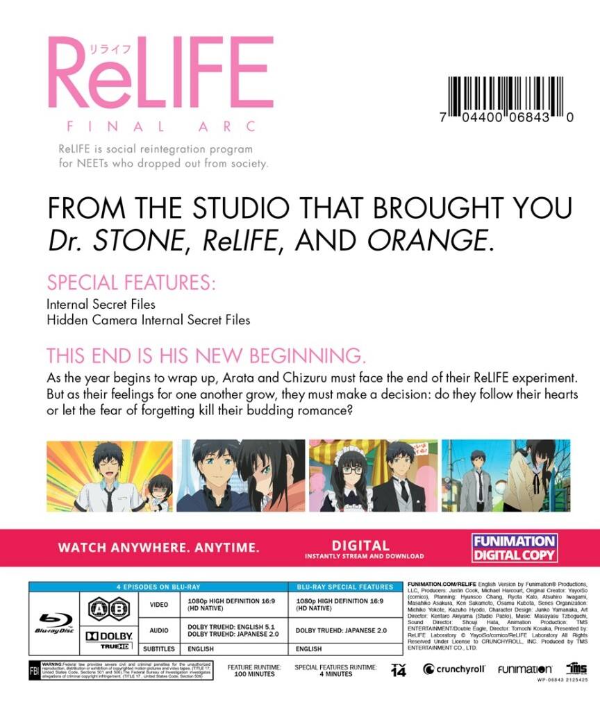 Alt View 1. Relife Final Arc: Classics   - BLU-RAY.