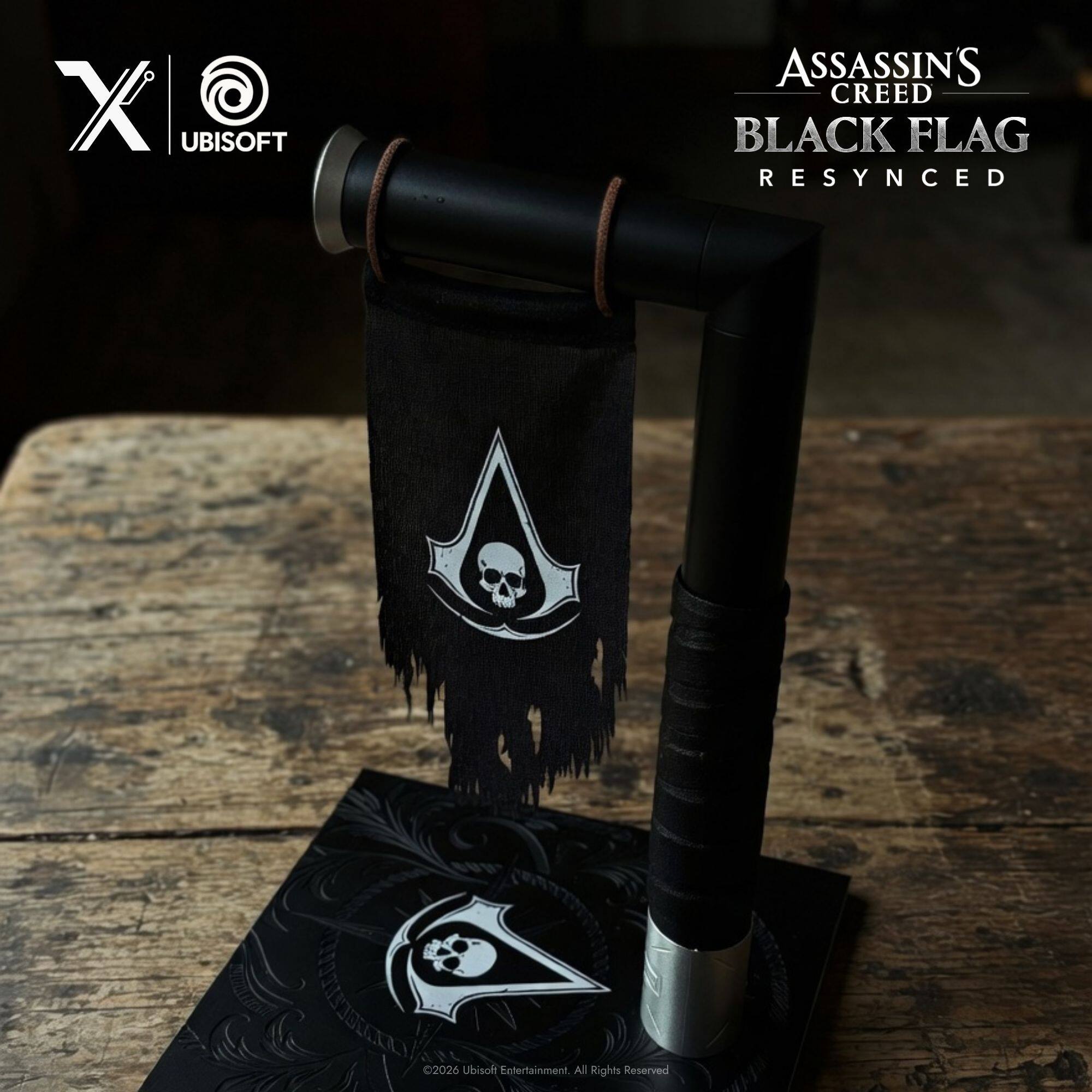 X @ UBISOFT  
ASSASSIN'S CREED BLACK FLAG RESYNCHED  
©2026 Ubisoft Entertainment. All Rights Reserved