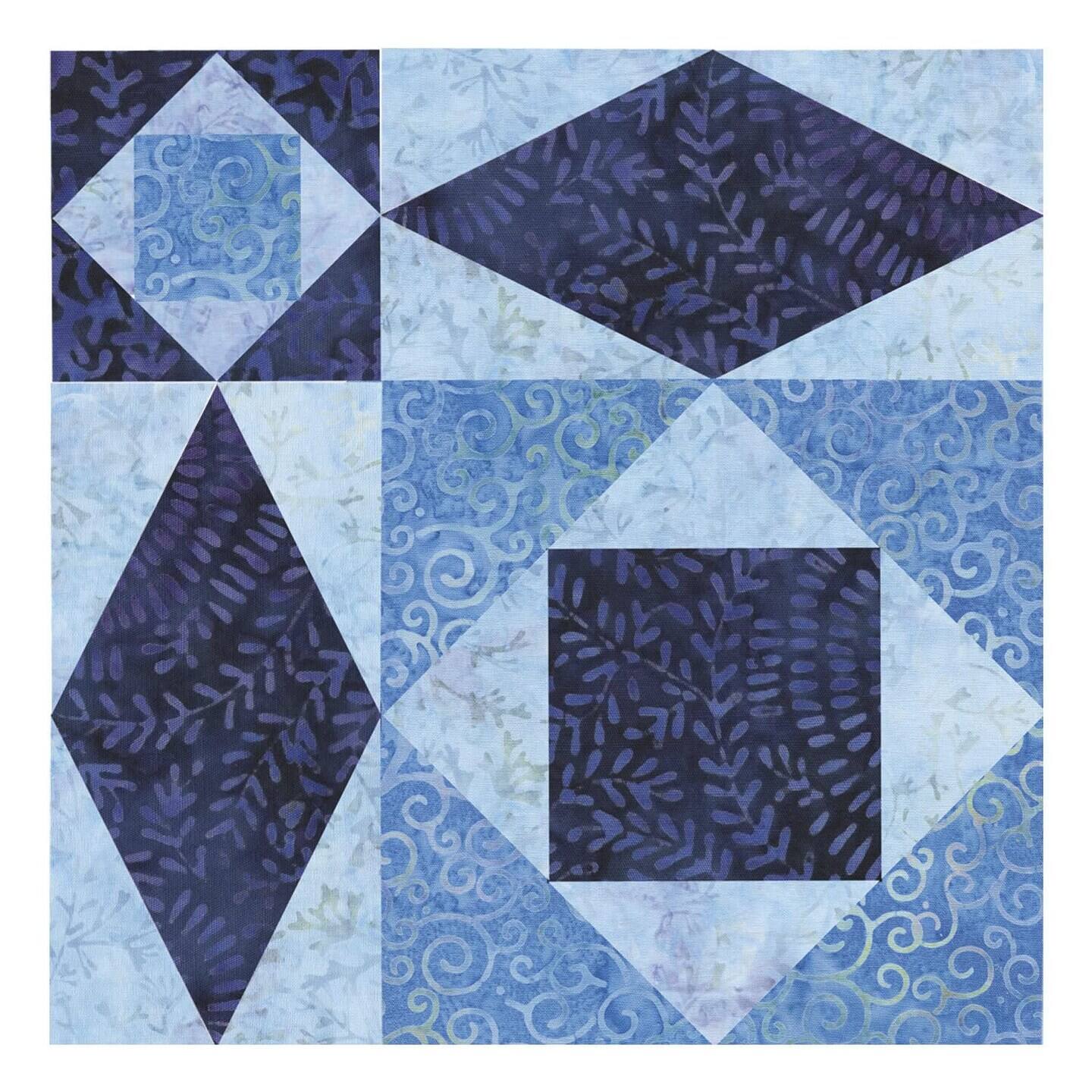Alt View 1. AccuQuilt - GO! Storm at Sea Accurate Finished Fabric Cutting Die with Multiple Designs, Shapes, and Sizes for Quilt, Pillow - Multicolor.
