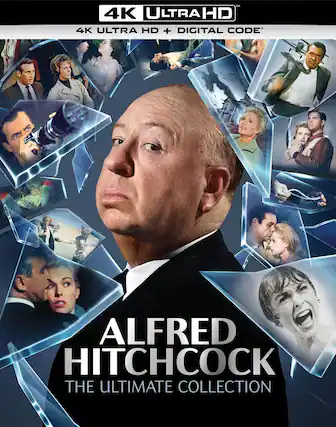 Front. Alfred Hitchcock: The Ultimate Collection - 4K Blu-Ray.