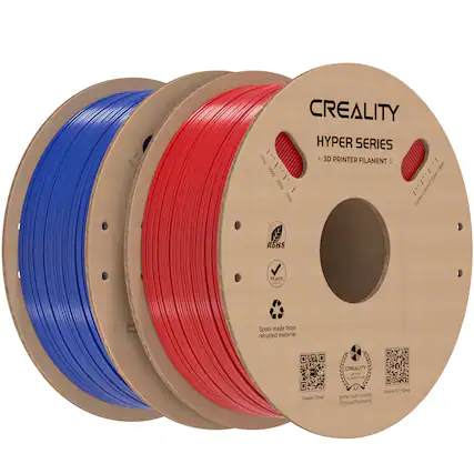 Creality Hyper Series - 300g G00G 3D Printer Filament - 6009 - 300g - PLA - 100% Pure - ROSH REACH - 100% POR - 100g Spool made from recycled material - Creality Original Filaments - Creality Cloud - Better with Creality Original Filaments - Creality 3D.