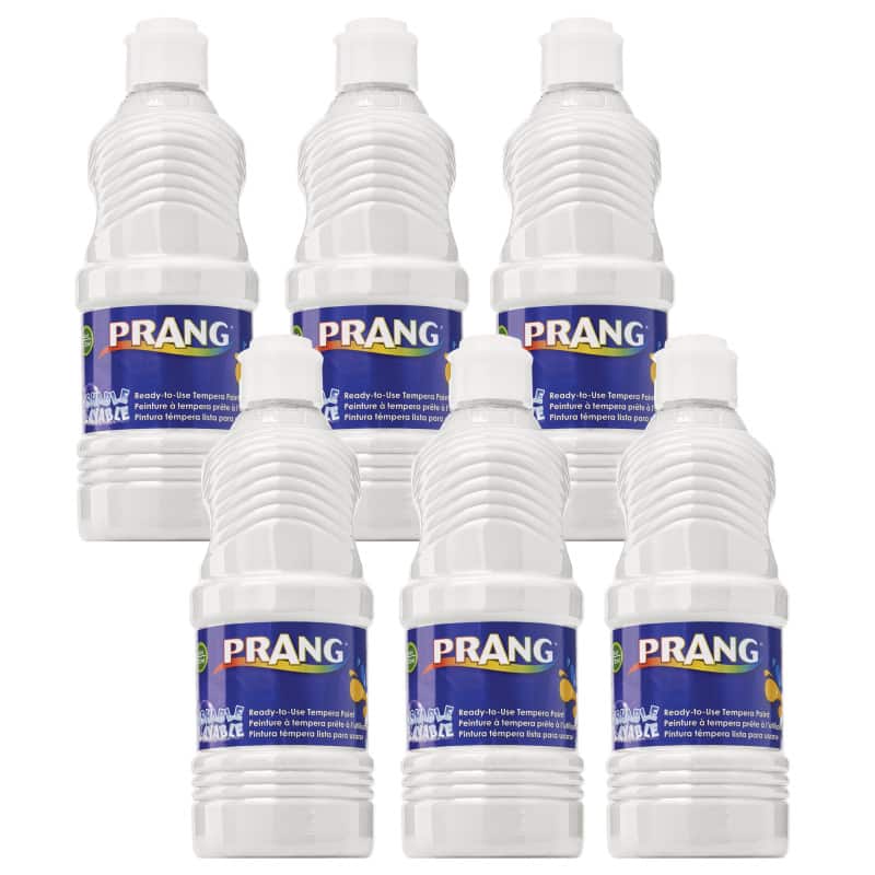 Prang - Washable Tempera Paint White 16 oz Pack of 6 price history on PriceWatchPro