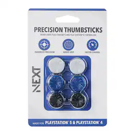 NEXT - Precision Thumbstick Multi-Pack for PlayStation 5 and PlayStation 4 Controllers - Multi Color