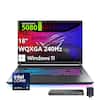 GEFORCE RTX 5080 KUG GAMER STRIX 18" WQXGA 240Hz Windows 11 intel CORE ULTRA 9