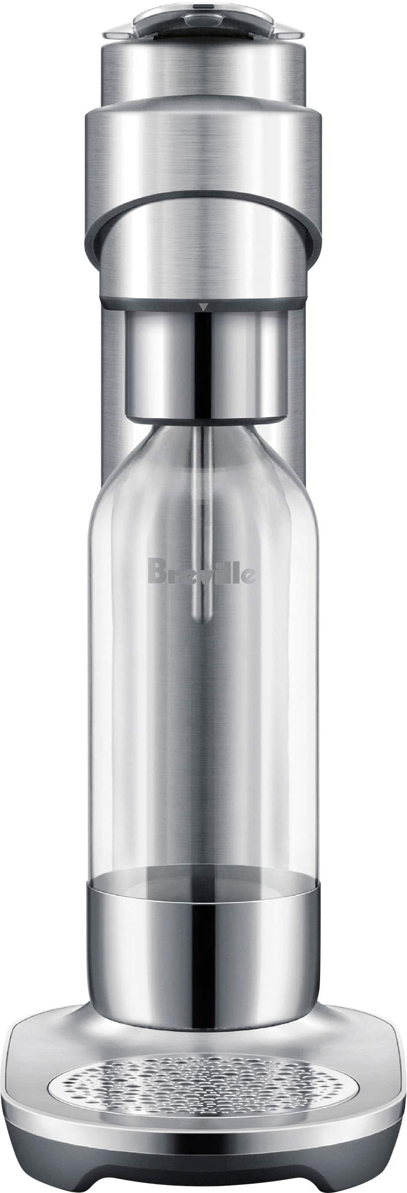 Left. Breville - the InFizz Fusion Bundle w/CO2 - Brushed Stainless.