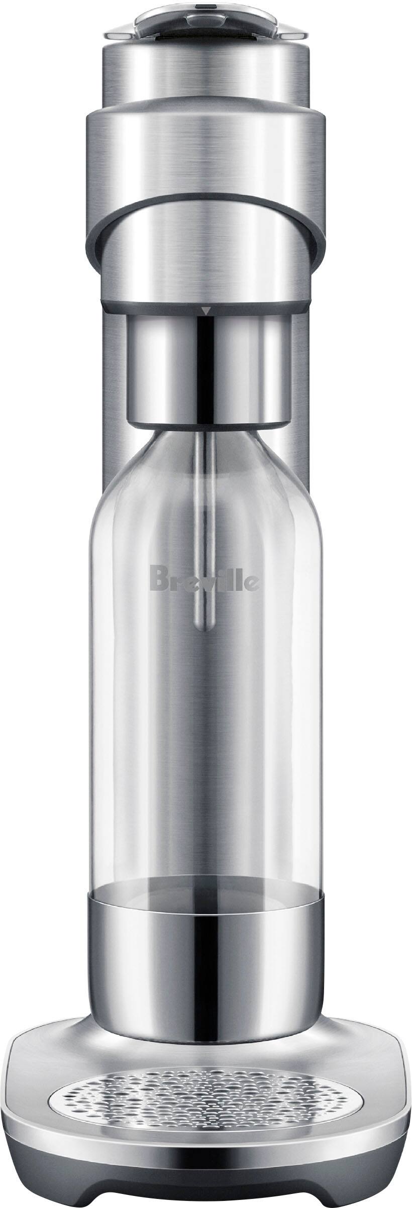 Left. Breville - the InFizz Fusion Bundle w/CO2 - Brushed Stainless.