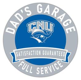Fan Creations - Christopher Newport Captains 16" x 16" Dad's Garage Wood Sign - Multicolor