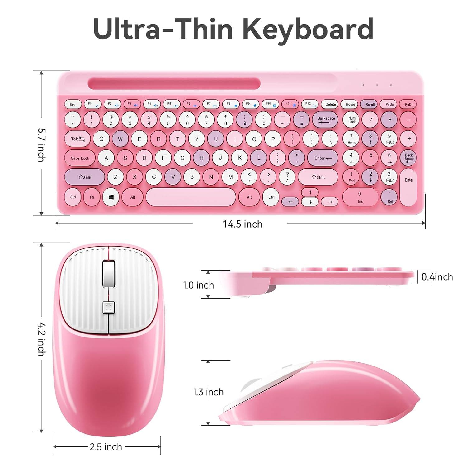 Ultra-Thin Keyboard

5.7 inch
14.5 inch
1.0 inch
0.4 inch
4.2 inch
1.3 inch
2.5 inch