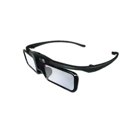 JmGO - Active 3D Shutter Glasses - Black