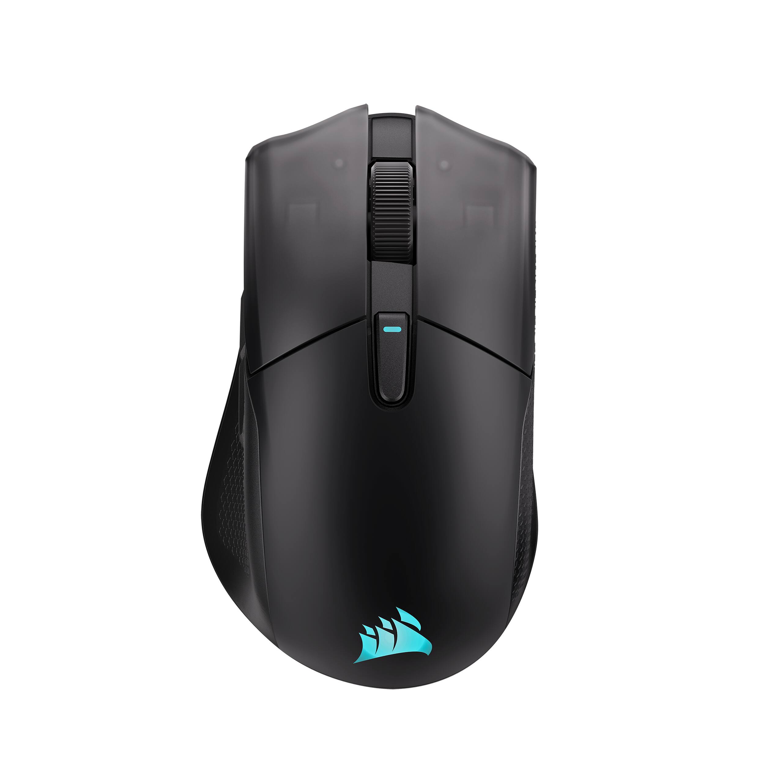 Front. CORSAIR - HARPOON v2 WIRELESS Gaming Mouse - Black.