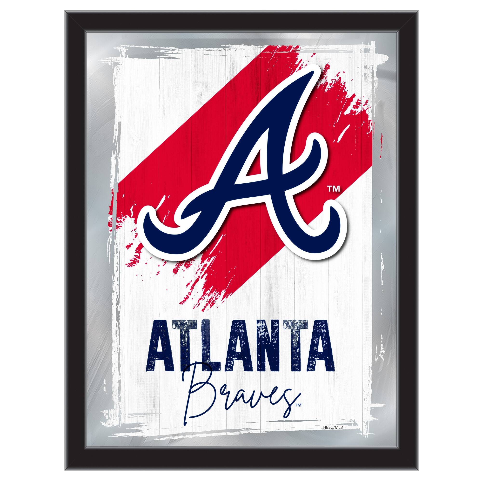 Atlanta Braves 17 x 22" Wall Mirror