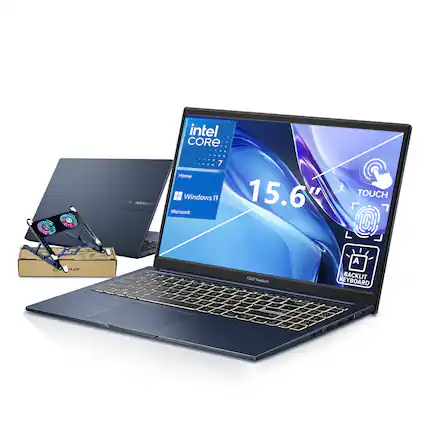 Intel Core i7 Home Windows 11 15.6" Microsoft Touch ASUS Vivobook A Backlit Keyboard