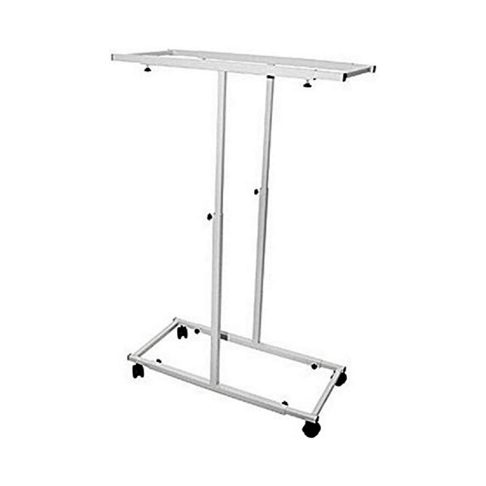 Angle. AdirOffice - Steel Portable Storage Hanging File Cart Mobile Blueprint Storage Vertical Plan Center - White.
