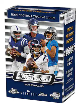 1. 2023 Football Trading Cards - Retail Exclusive!
2. 2023 Football Trading Cards - 5 Retail Exclusive Insert Cards!
3. 2023 Football Trading Cards - 2 Exclusive Topps Composite Inserts!
4. 2023 Football Trading Cards - 150 Total Cards Per Pack!
5. 2023 Football Trading Cards - 5 Card Pack!
6. 2023 Football Trading Cards - 150 Total Cards Per Pack!
7. 2023 Football Trading Cards - 5 Retail Exclusive Insert Cards!
8. 2023 Football Trading Cards - 2 Exclusive Topps Composite Inserts!
9. 2023 Football Trading Cards - 150 Total Cards Per Pack!
10. 2023 Football Trading Cards - 5 Card Pack!
11. 2023 Football Trading Cards - 150 Total Cards Per Pack!
12. 2023 Football Trading Cards - 5 Retail Exclusive Insert Cards!
13. 2023 Football Trading Cards - 2 Exclusive Topps Composite Inserts!
14. 2023 Football Trading Cards - 150 Total Cards Per Pack!
15. 2023 Football Trading Cards - 5 Card Pack!
16. 2023 Football Trading Cards - 150 Total Cards Per Pack!
17. 2023 Football Trading Cards - 5 Retail Exclusive Insert Cards!
18. 2023 Football Trading Cards - 2 Exclusive Topps Composite Inserts!
19. 2023 Football Trading Cards - 150 Total Cards Per Pack!
20. 2023 Football Trading Cards - 5 Card Pack!
21. 2023 Football Trading Cards - 150 Total Cards Per Pack!