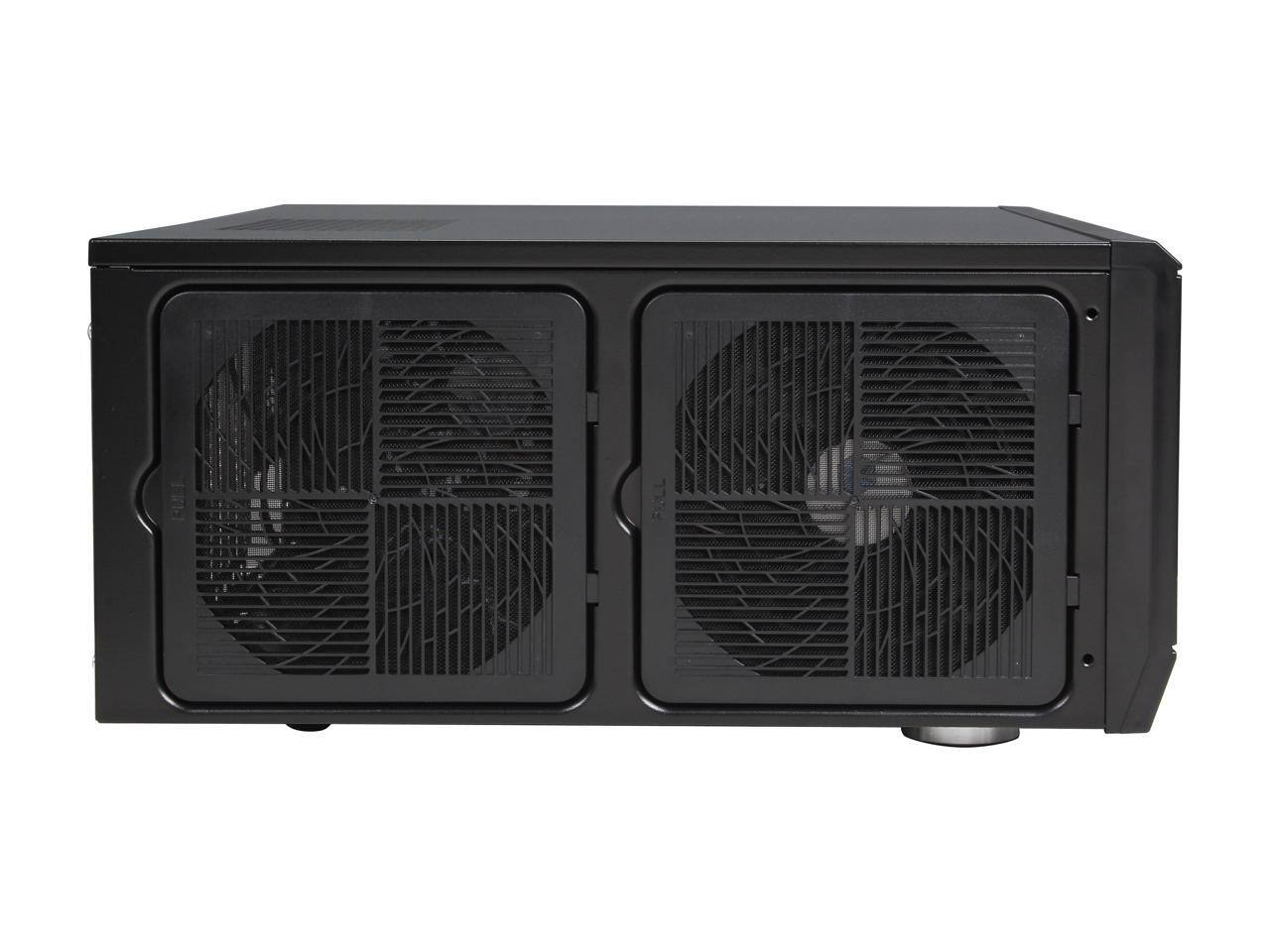 Alt View 2. SilverStone - SILVERSTONE Grandia Series GD10B Aluminum HTPC for ATX / Micro-ATX / SSI-CEB Computer Case - Silver.