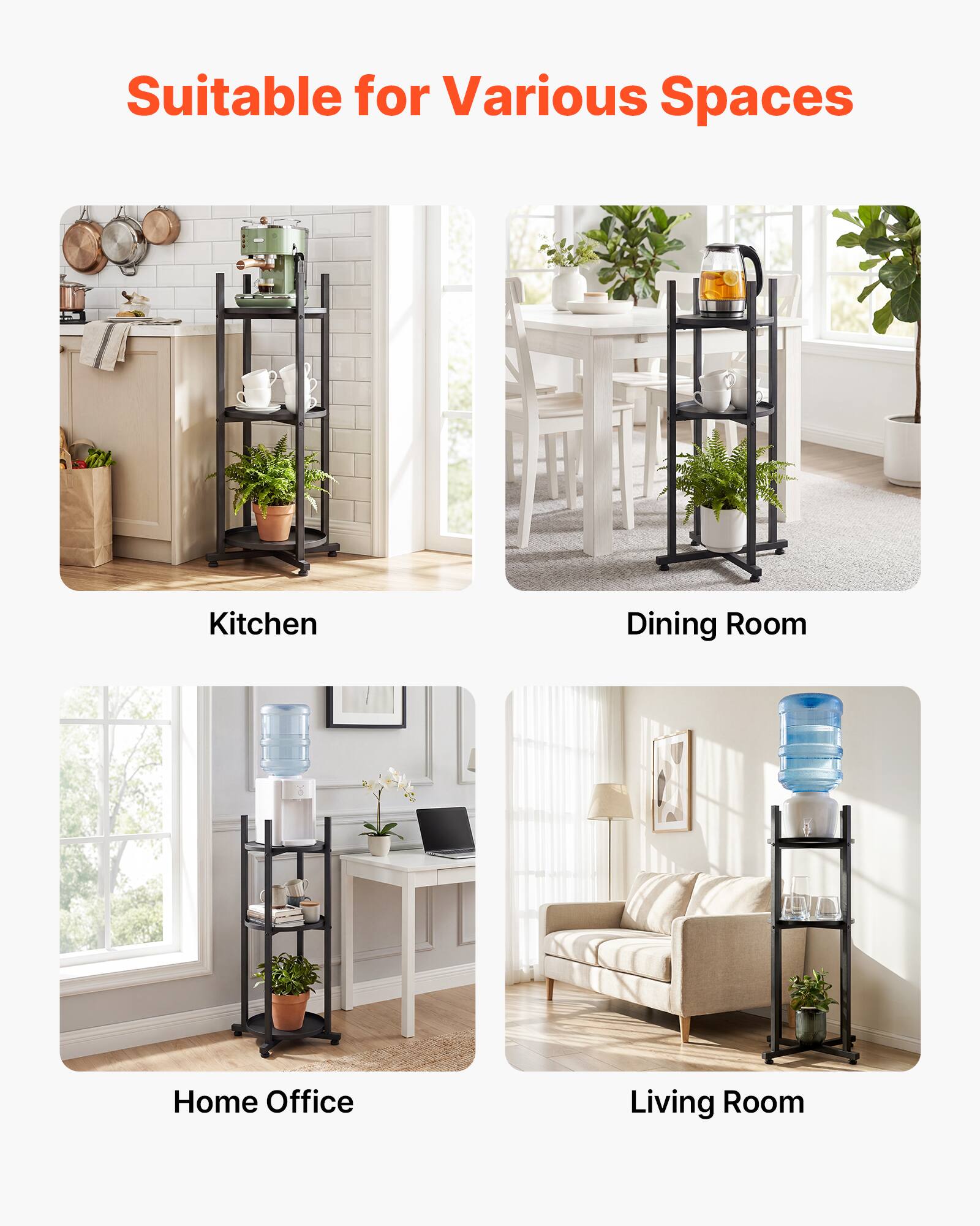 Suitable for Various Spaces  
Kitchen  
Dining Room  
Home Office  
Living Room