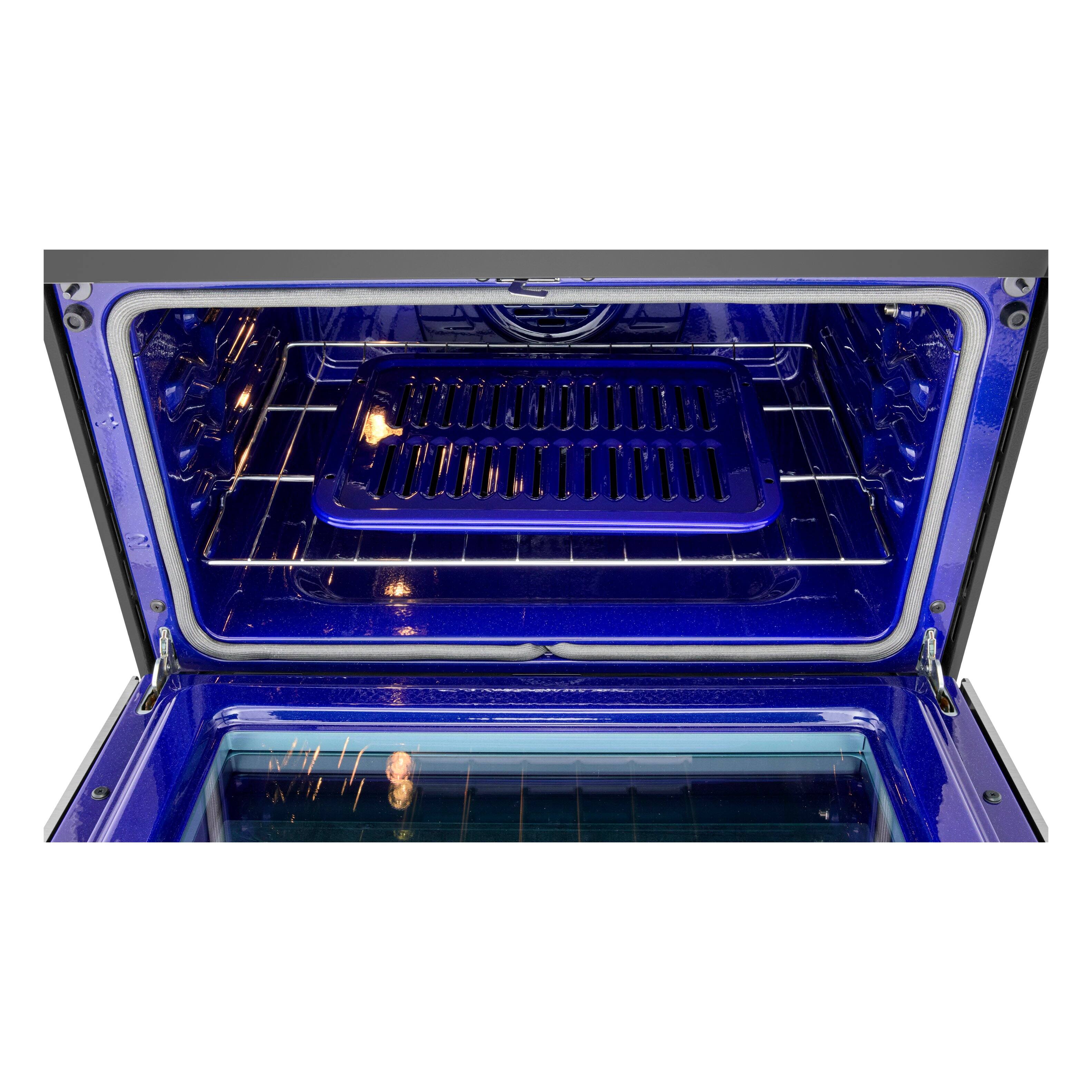 Alt View 24. LG - STUDIO 7.3 Cu. Ft. Slide-In Double Oven Electric True Convection Smart Range with EasyClean and Air Fry - PrintProof Stainless Steel.