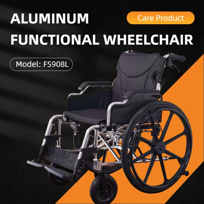 ALUMINUM FUNCTIONAL WHEELCHAIR  
Model: FS908L  

Care Product