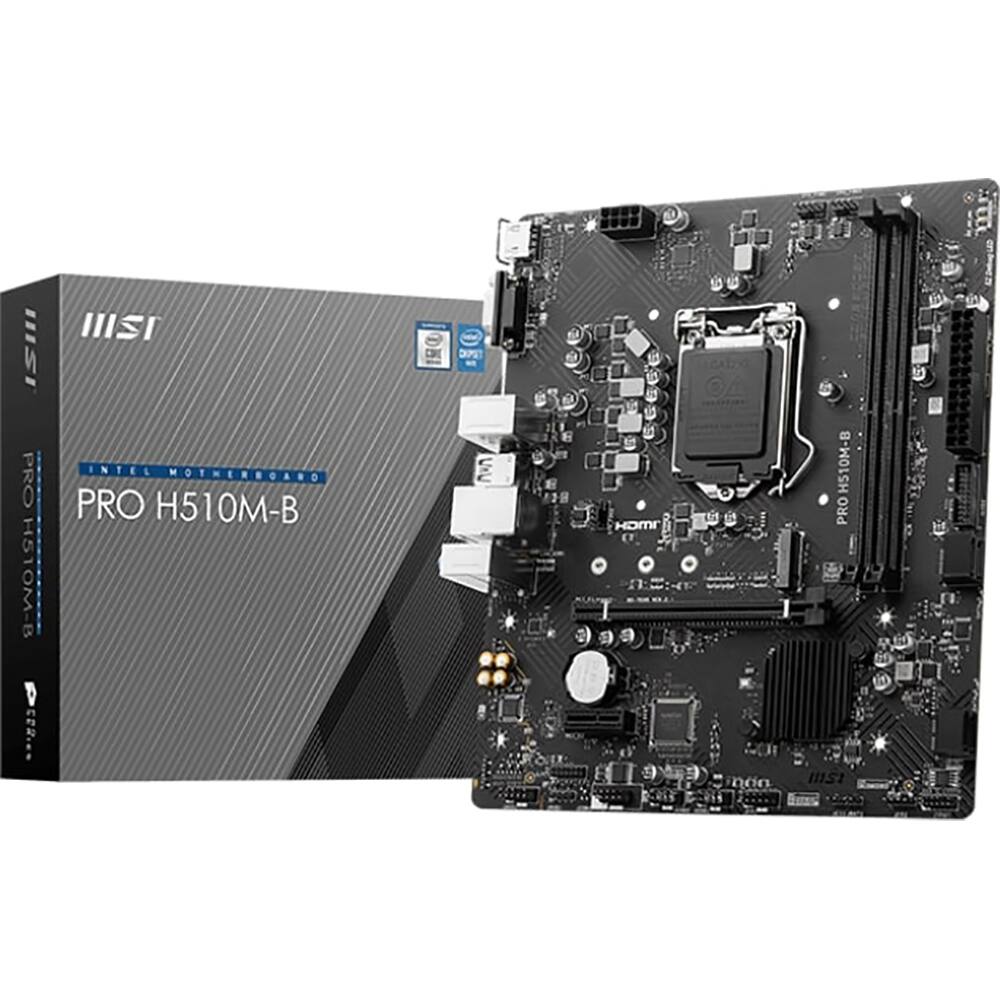 MSI PRO H510M-B  
INTEL MOTHERBOARD  
PRO H510M-B