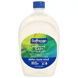 Softsoap - Liquid Hand Soap Refill, Aloe Vera Scent, 50 FL. Oz. (US05264A) - White