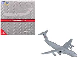 Lockheed C-5A Galaxy Transport Aircraft "Martinsburg Air Force Base" US Air Force Gray 1/400 Diecast Model by GeminiJets
