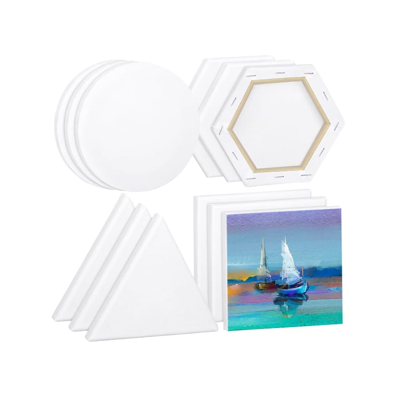 Hirose Alice - ASSORTED GEOMETRIC STRETCHED ART CANVAS