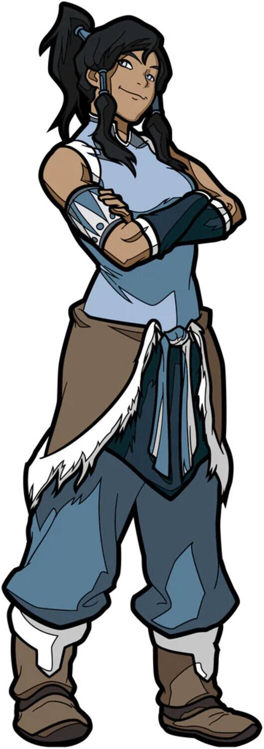 Alt View 1. PopMarket - FiGPiN - Avatar: The Legend of Korra - Korra Enamel Pin (1095)   - Collectibles - Multicolor.