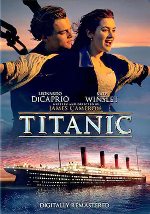 Front. Titanic - DVD.