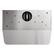 Back. Onefly - 36 inches - Ducted - Under Cabinet Range Hood - Stainless steel.