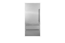 Viking - 36"W 7-Series Integrated Bottom Freezer Door Panel_LH - SS - Stainless Steel