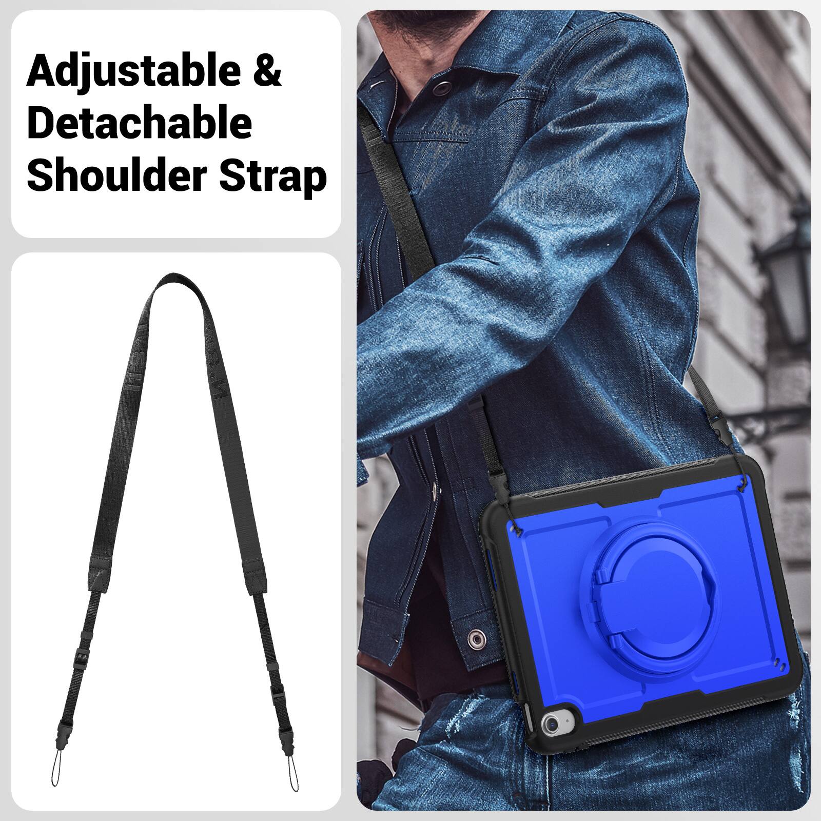 Adjustable & Detachable Shoulder Strap