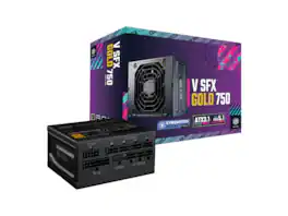 Cooler Master - V750 SFX Gold 750W PSU - 80+ Gold, ATX 3.1, PCIe 5.1, 90° Cable, Low Noise, 10-Year Warranty