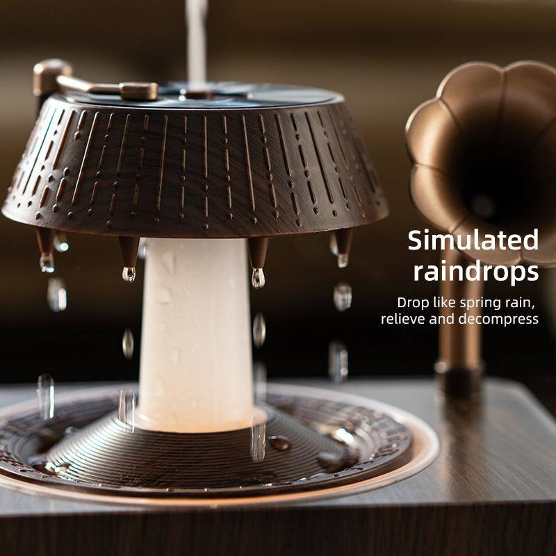 Simulated raindrops  
Drop like spring rain, relieve and decompress
